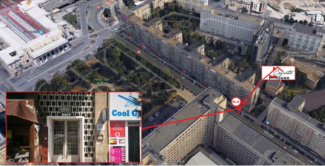 Apartmán Coquettehouse Gara De Nord Bukurešť Exteriér fotografie